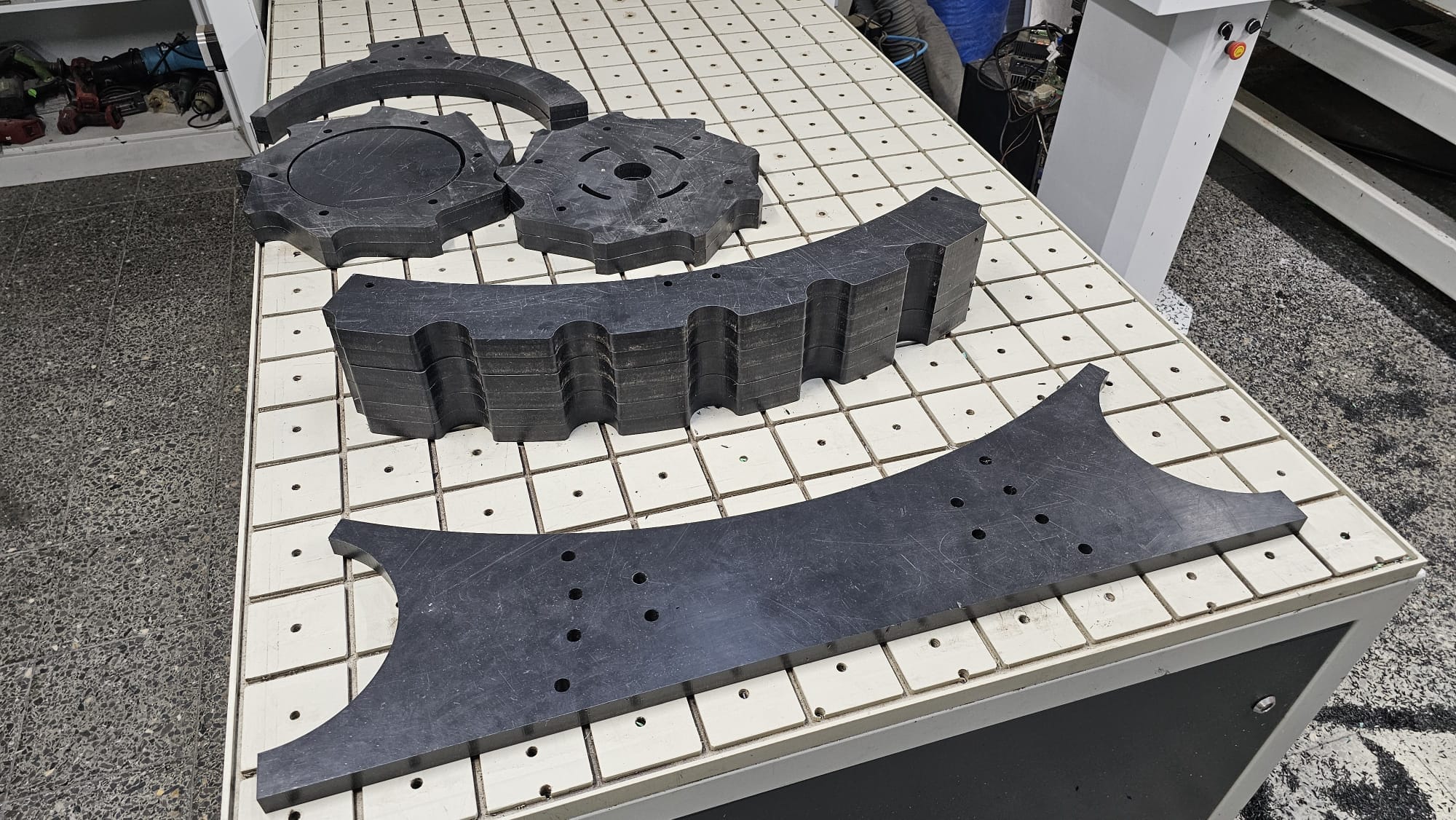 Custom CNC Cut Industrial Components – Complex Profiles and Production Parts Manufactured to Customer Drawings.